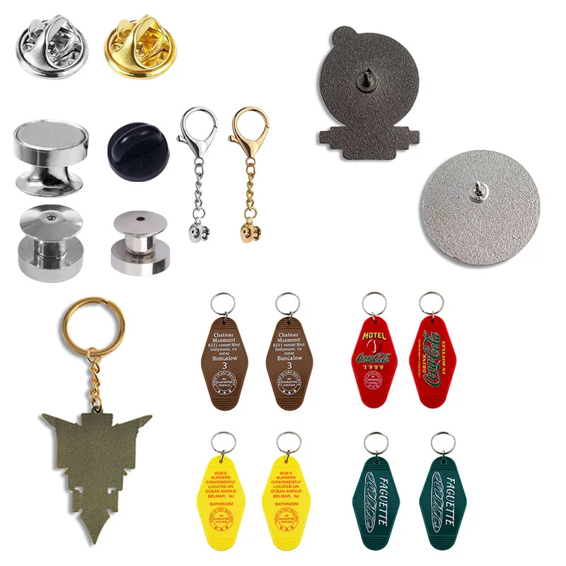 

Customized Keychain Brooch Enamel Brooches for Bags And Hats Enamel Pendants Cartoon Style Birthday Anniversary Gifts