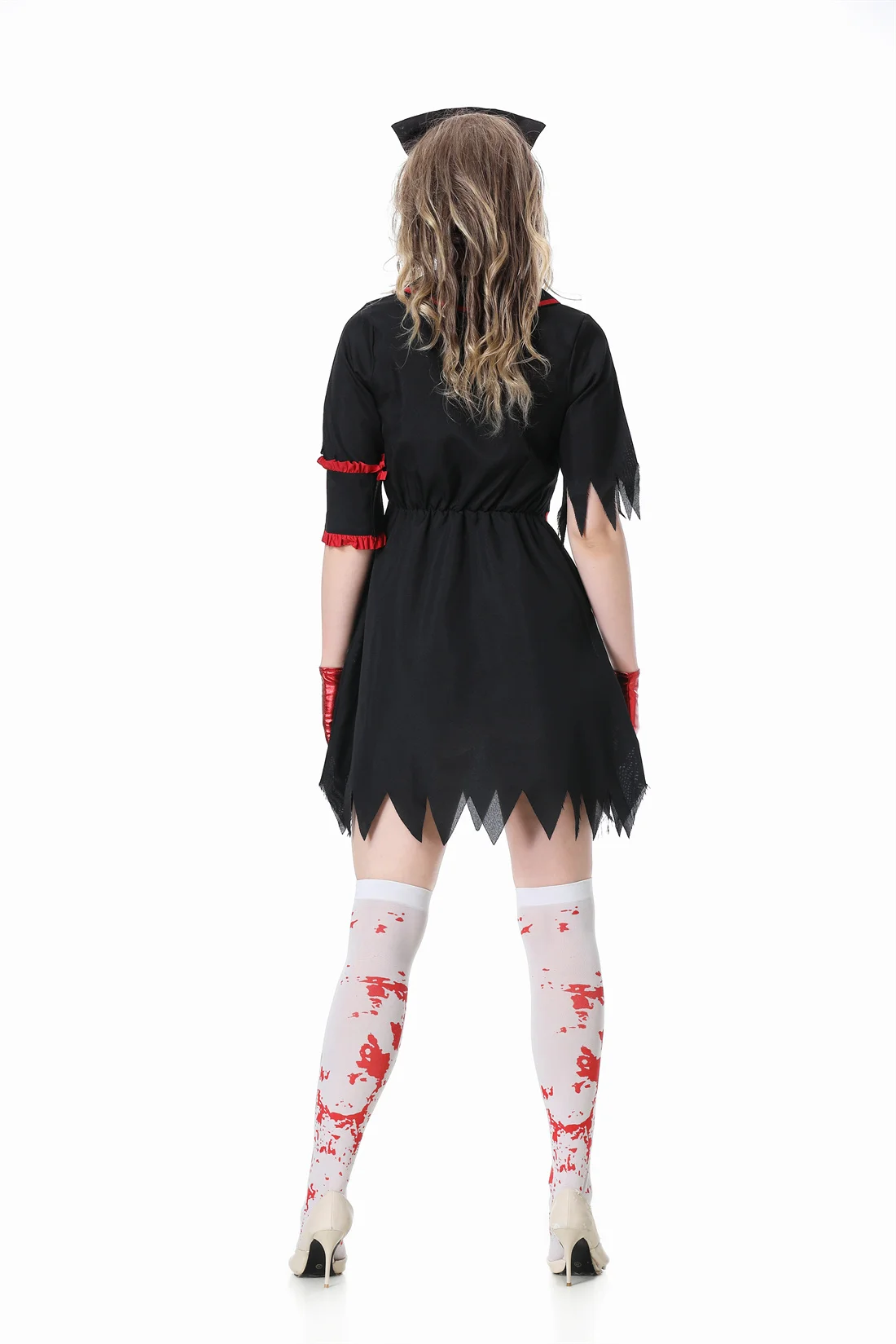 Halloween-Kostüme für Frauen Blut sexy Krankens ch wester Zombie-Kostüme schreckliche Krankens ch wester Cosplay Kostüm verkleiden