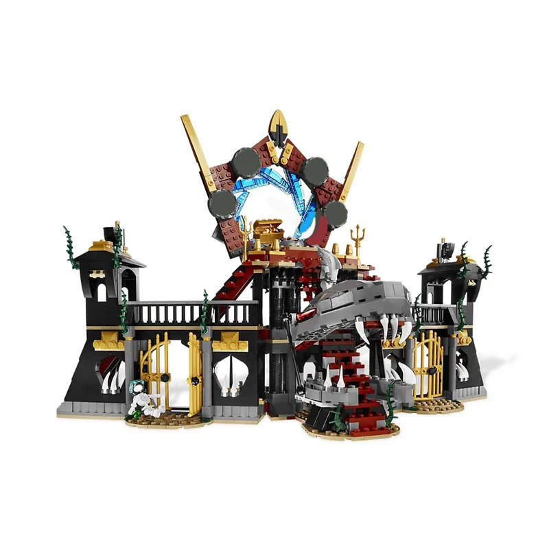 1008PCS MOC Portal of Atlantis buildings Creative building blocks Educational toys Modular gifts Ornaments