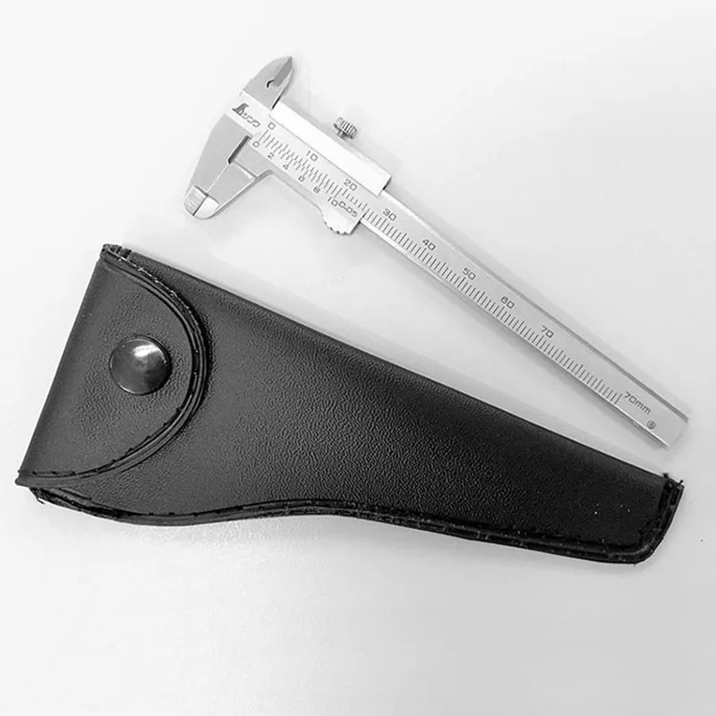 Imagem -03 - Shinwa-mini Pinguim Vernier Caliper Bolso para Medição de Profundidade e Gap Externa 19892 19894 1pc