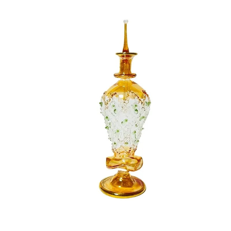 For Egyptian Handmade Glass Perfume Bottle Aromatherapy Bottle Travel Souvenir Ornament
