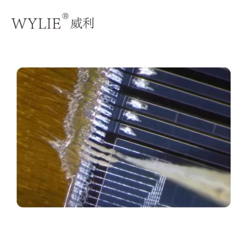 Wylie Silver Conductive Paste with Professional Blade Screen Repair Silver Paste for iPhone LCD Line Problem Fixing