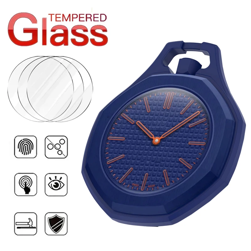 1-6 PCS 9H Tempered Glass For Swatch X AP Royal Pop Screen Protector HD Clear Anti-scratch Film For Royal Pop Swatch Accessories