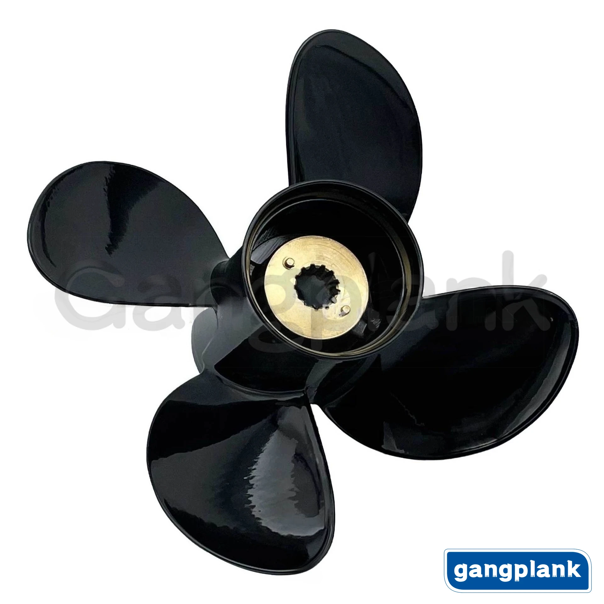 

Boat Engine Aluminum Alloy 4-blade Propeller for Mercury Outboard Motor 25-70HP 10.6X11 10.6X12 10.3X13 10.1X14 10.1X15