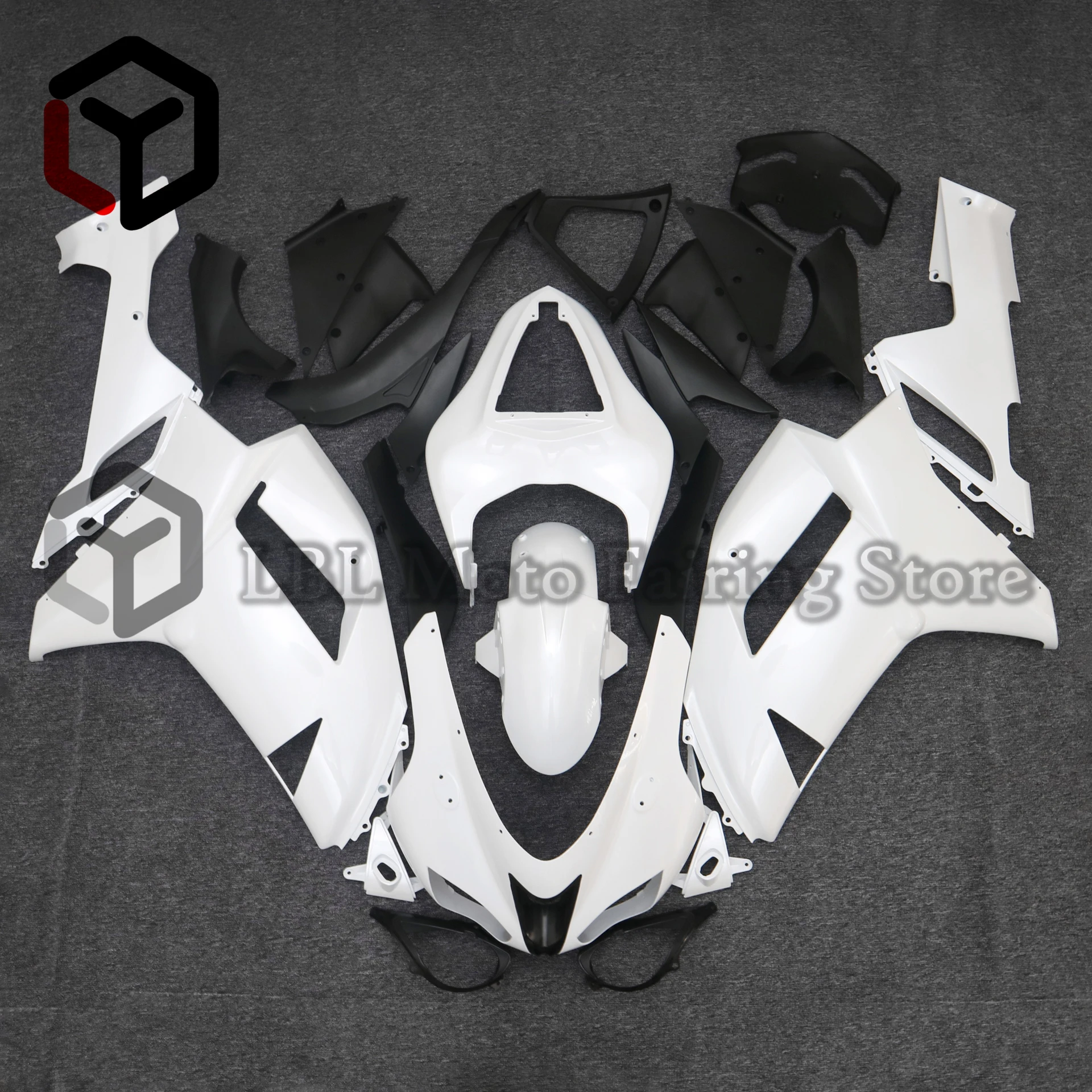 For Kawasaki Ninja636 ZX-6R 2007 2008 Motorcycle Full Body Fit Fairing For Kawasaki ZX6R Ninja636 2007 2008 Full Fairing