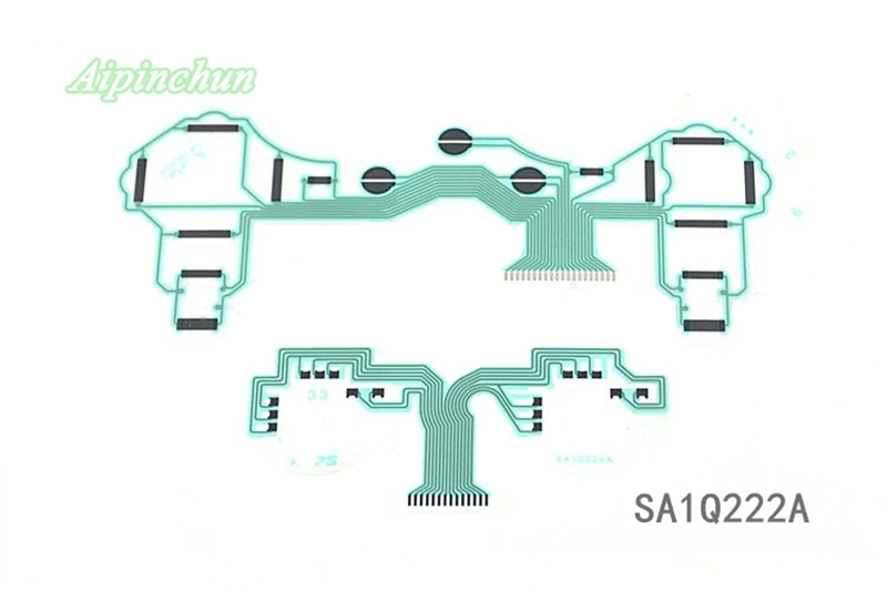 Aipinchun-Cable flexible de teclado de película conductora SA1Q222A para Playstation 3 PS3, controlador de vibración, 10 piezas/5 Juegos