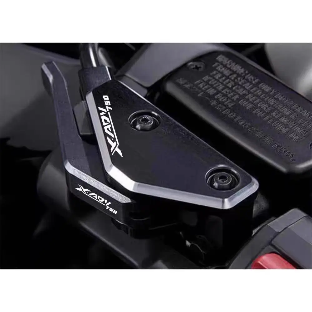 Motorcycle CNC Brake Reservoir Caps Parking Hand Brake Lever Handbrake Parking Brake Lever For Honda Forza 750 For NSS 750
