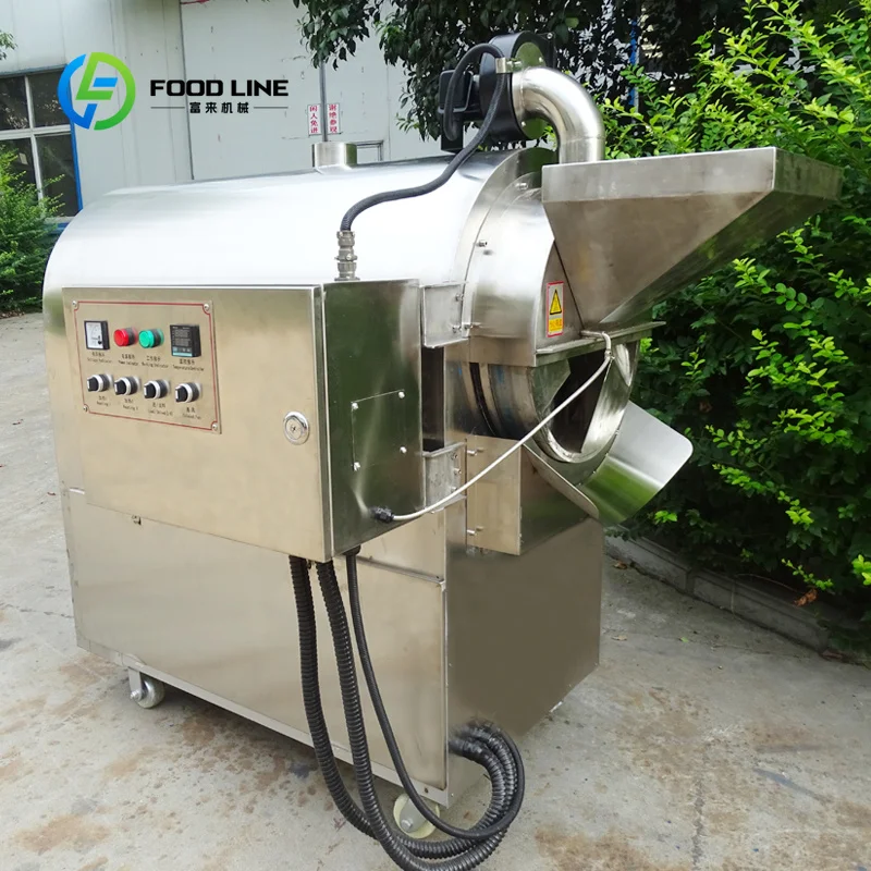 Custom Square Drum Roaster Machine 220V Baking Equipment for Bakery Snack Processing Bulk Buying Get Extra Discount
