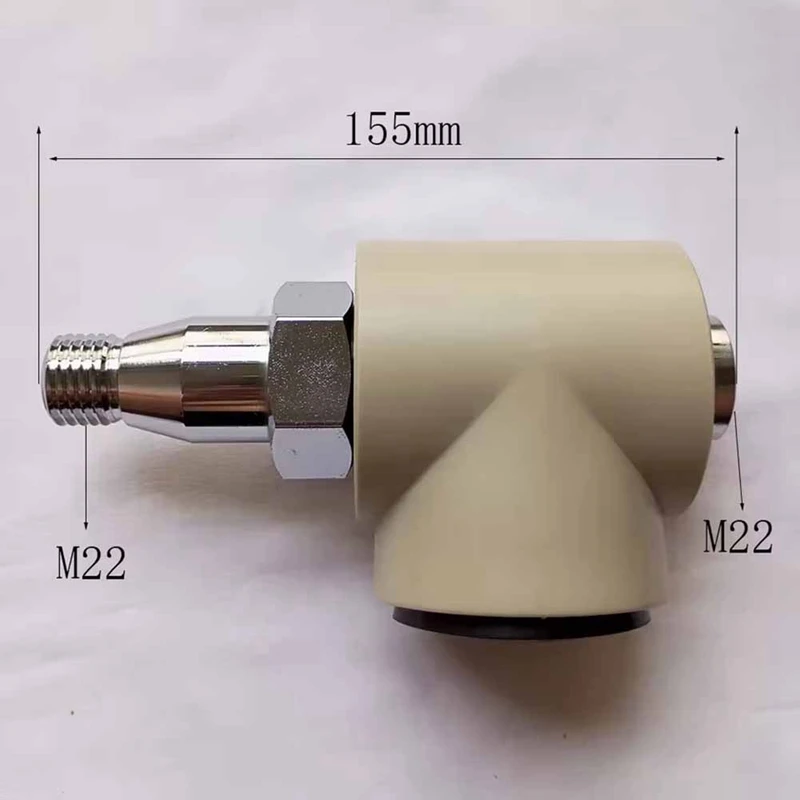 A23T M22 Male to Female Thread Adapter for Diamond Drill Core Bits, Dust Collection Connector for Metalworking