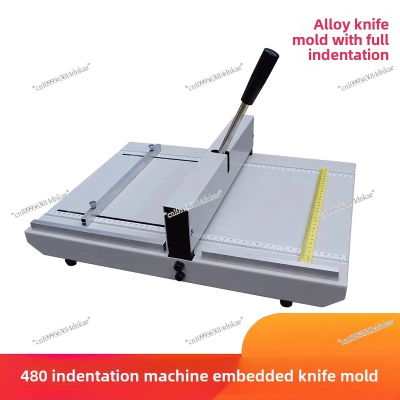 Indentation Machine 480 Manual A3 + 46cm Crease Machine Photo Book Album Greeting Card Cover Folding Press