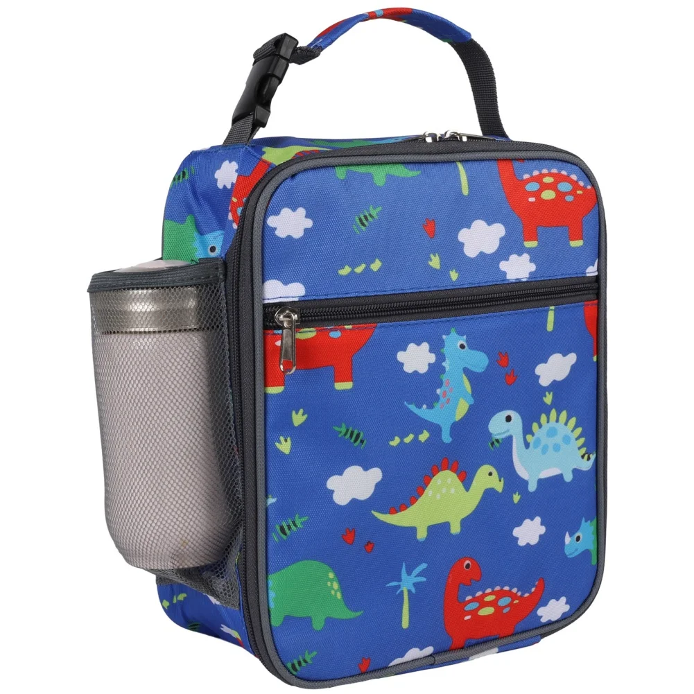 Lunch Bag Dinosaur Print Insulation Cooler Bag Kids Women Lunch Box Picnic Portable Food Storage Breakfast Thermal Food Bags