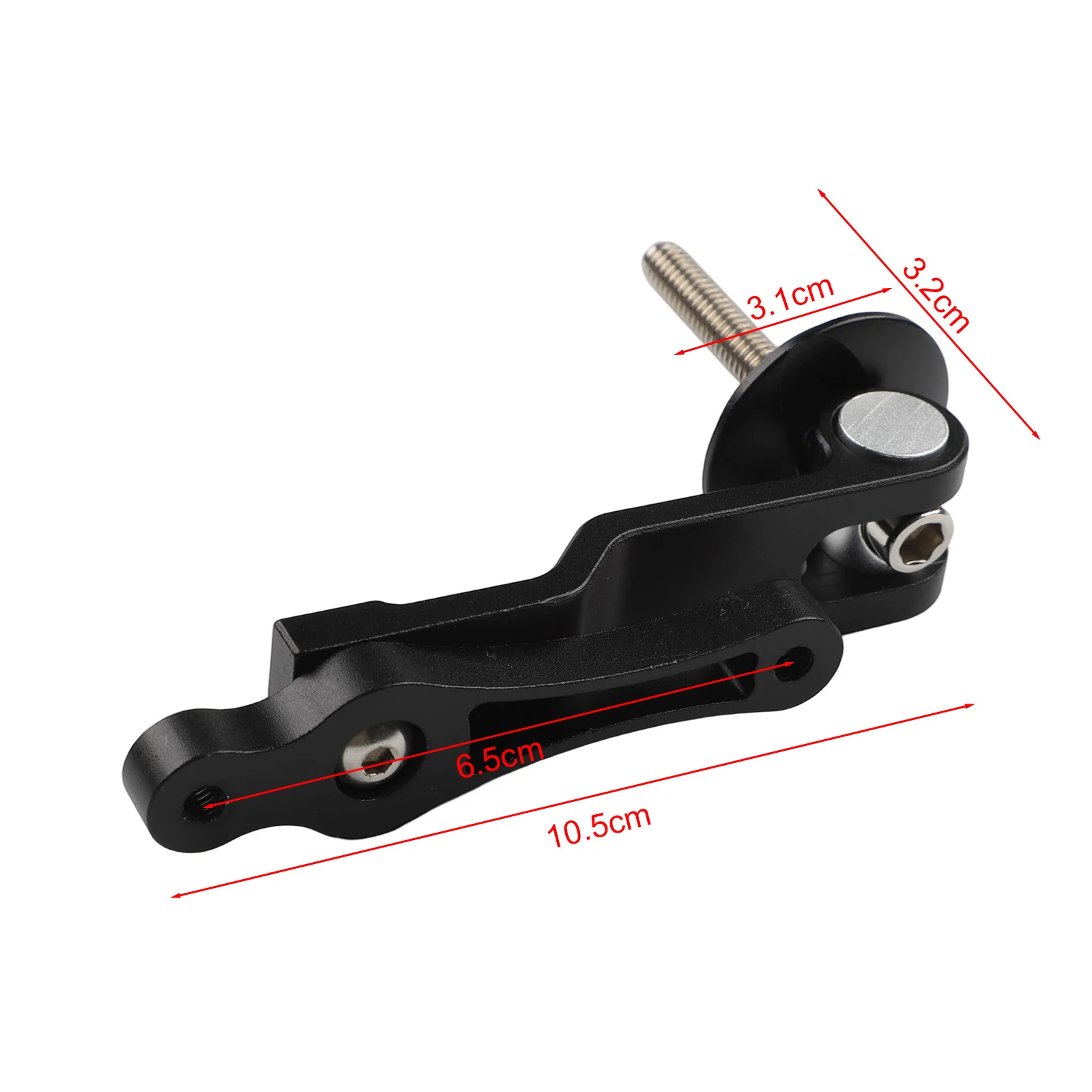 

Адаптер для велосипедной клетки с регулируемой высотой и углом для крышки выноса велосипеда, легкий монтажный комплект из алюминиевого сплава