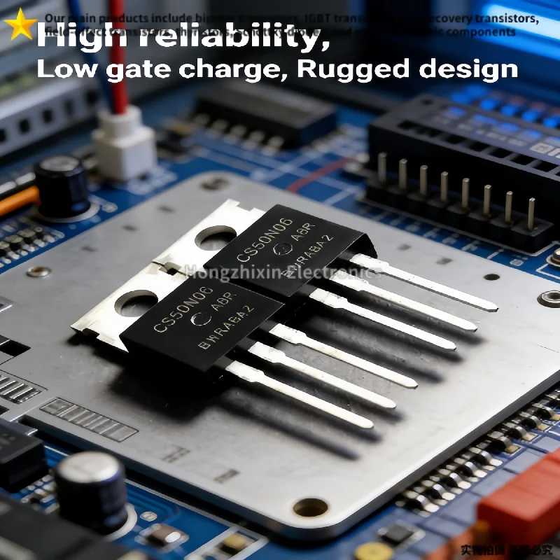 10 Uds 100% calidad CS15N04 S15N04 5N04 CS50N06 S50N06 50N06 TO-220 MOSFET