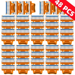 Marka orijinal garanti Adet Tıraş Makinesi Jilet 5 Katmanlı Keskin Shaper ve Bıçaklar Güvenle Tıraş için Set Erkekler için Sakal Temiz