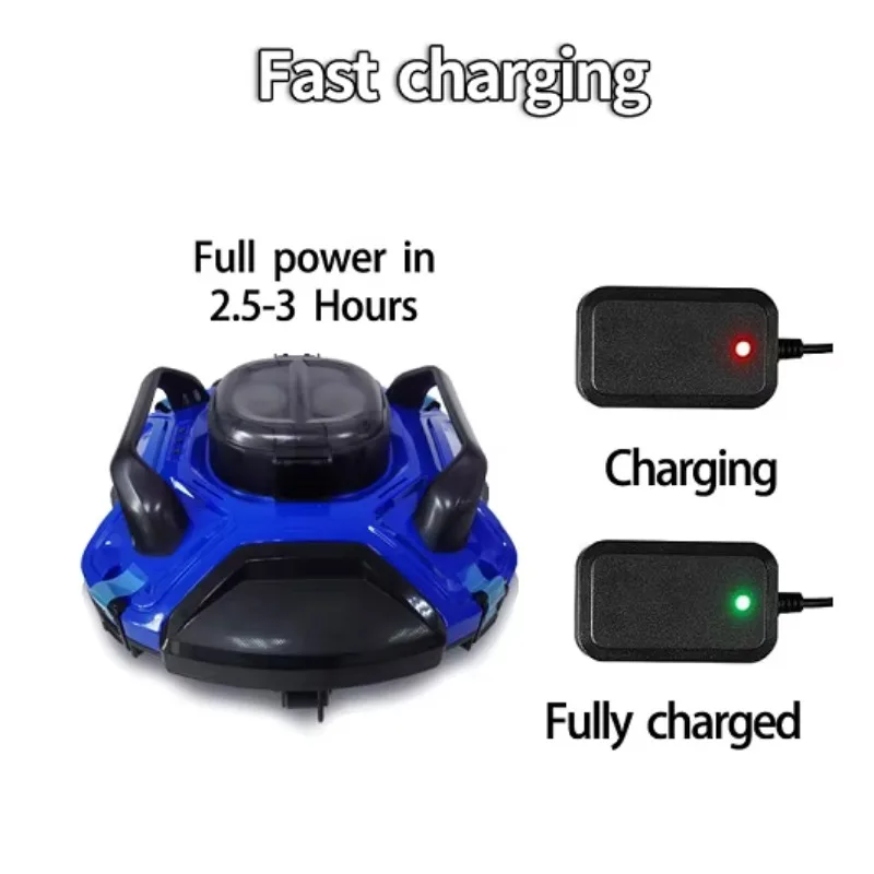 Latest Cordless Automatic Swimming Pool Cleaning Robotic Vacuum Inground Pool Vacuum Cleaner