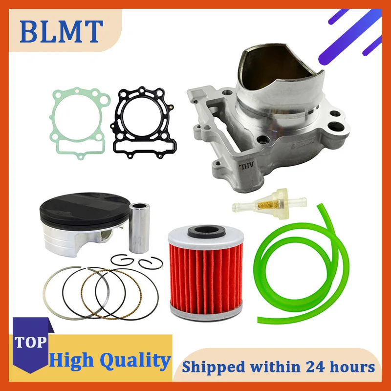 

Bore Size 77mm Air Cylinder Block & Piston & Rings &Oil Tube & Oil Filter & Fuel Filter Kit For Kawasaki KXF250 2009-2016