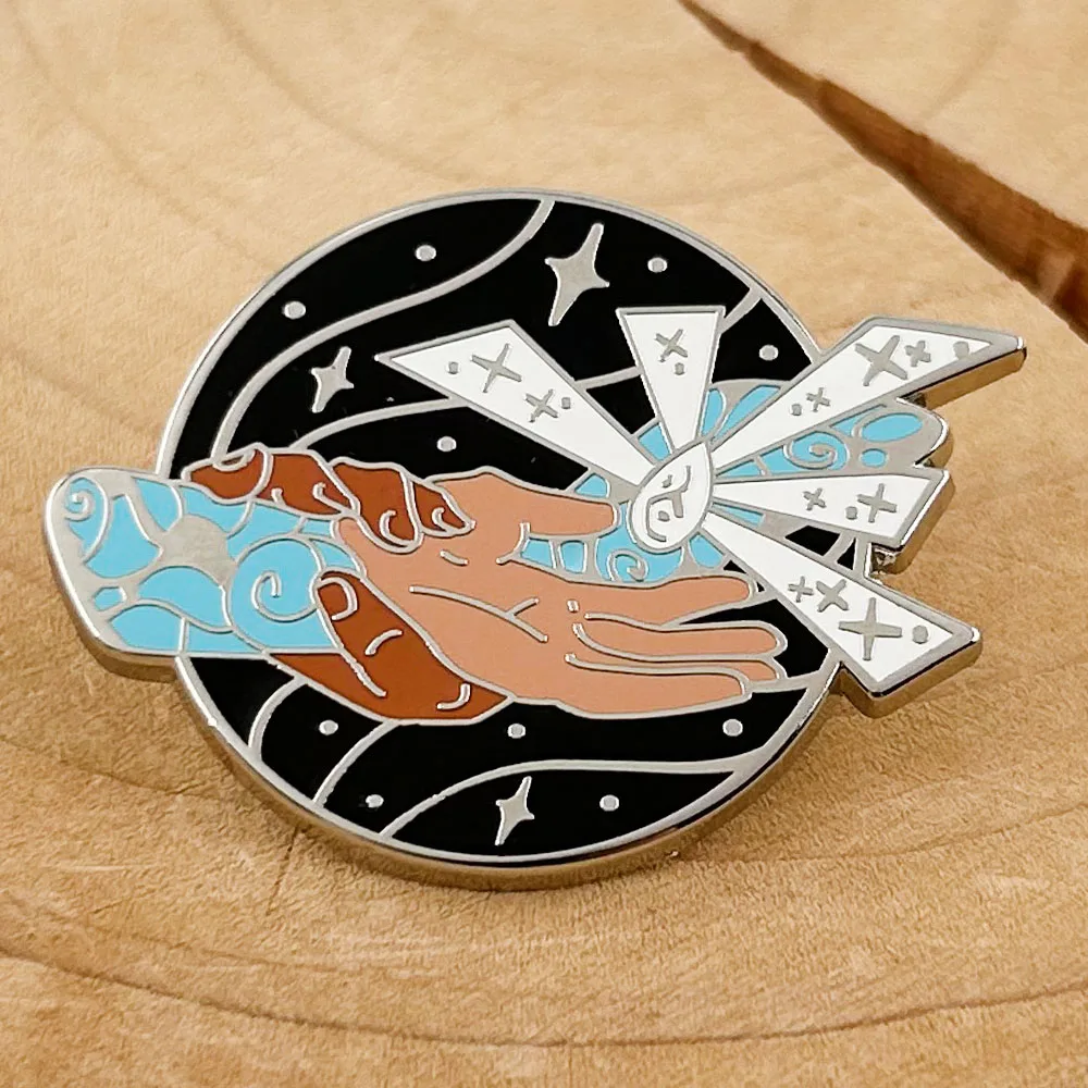 Arcane League Jayvik Infinity Enamel Pin Game Peripheral Viktor Jayce Badge Fans Gift Collect Souvenirs