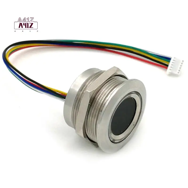 

A41Z-R503 Circular Round Two-Color Ring Indicator LED Control DC3.3V MX1.0-6Pin Capacitive Fingerprint Module Sensor Scanner