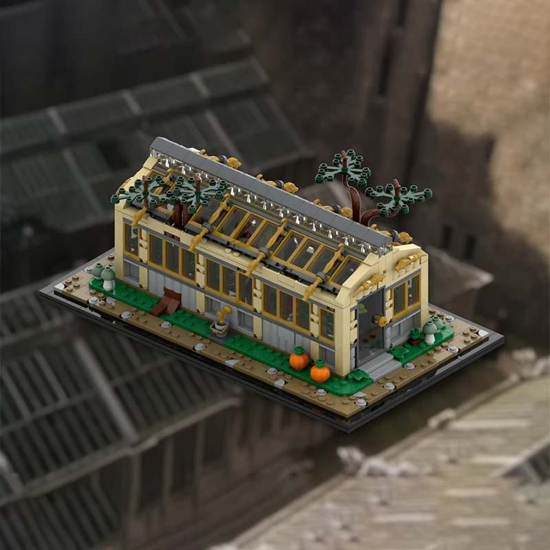 

НОВЫЙ 1311 шт. MOC расширение теплицы модульный дом развивающие строительные блоки игрушки детский праздник подарок на день рождения украшения