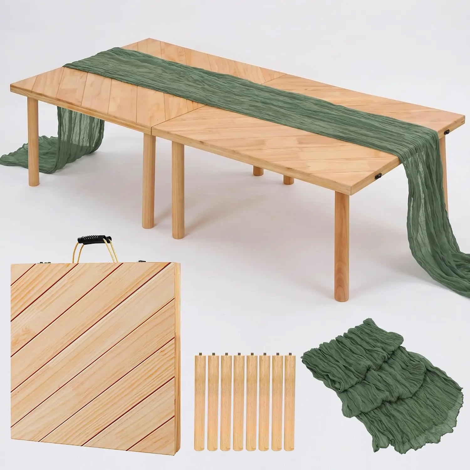Wooden Folding Picnic- 60