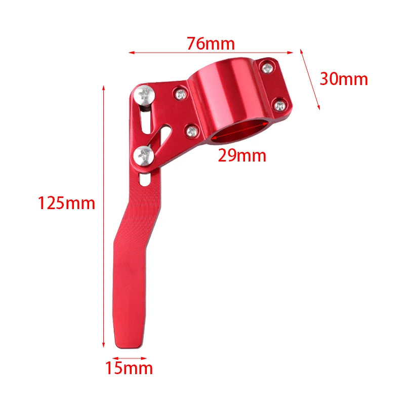 Aluminium Car Styling Adjustment Steering Wheel Turn Rod Extension Turn Signal Lever Position Up Kit Car Accessories