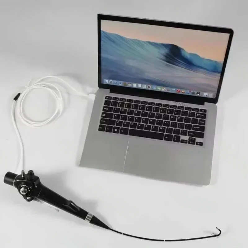 2025 New   3.5mm Flexible Reusable Rhinolaryngoscope Nasopharyngolaryngoscope with USB Endoscope camer