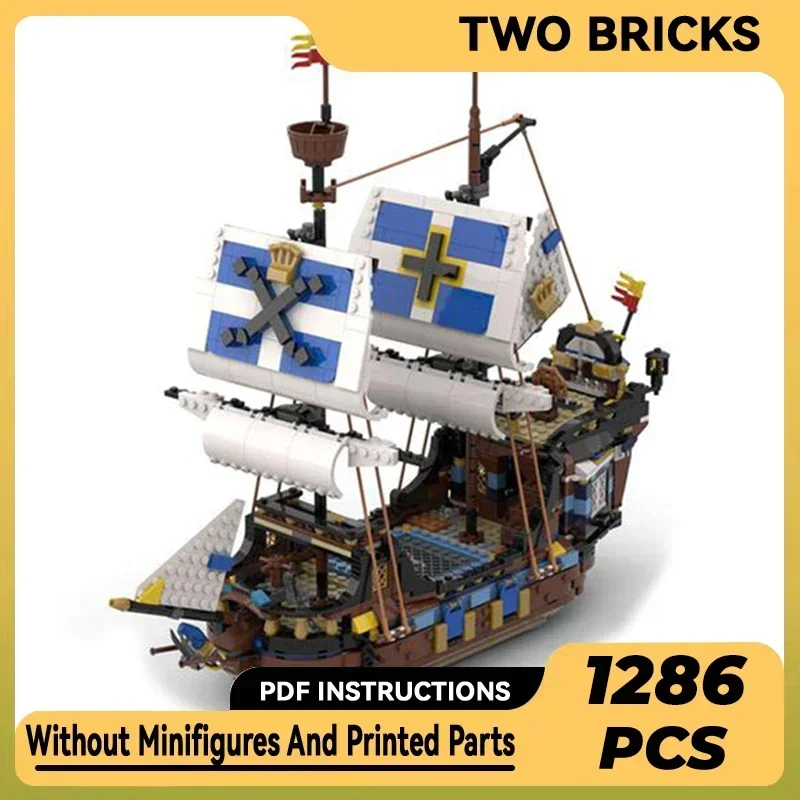 Military Ship Model Moc Building Bricks Imperial Rapid Ship Technology Modular Blocks Gifts Christmas Toys DIY Sets Assembly