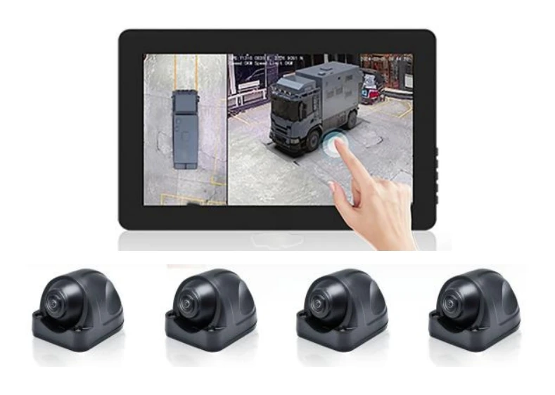 

10.1 Inch HD 360 Surround View Safe Driving Assistance Waterproof Touch Monitor All-in-One System