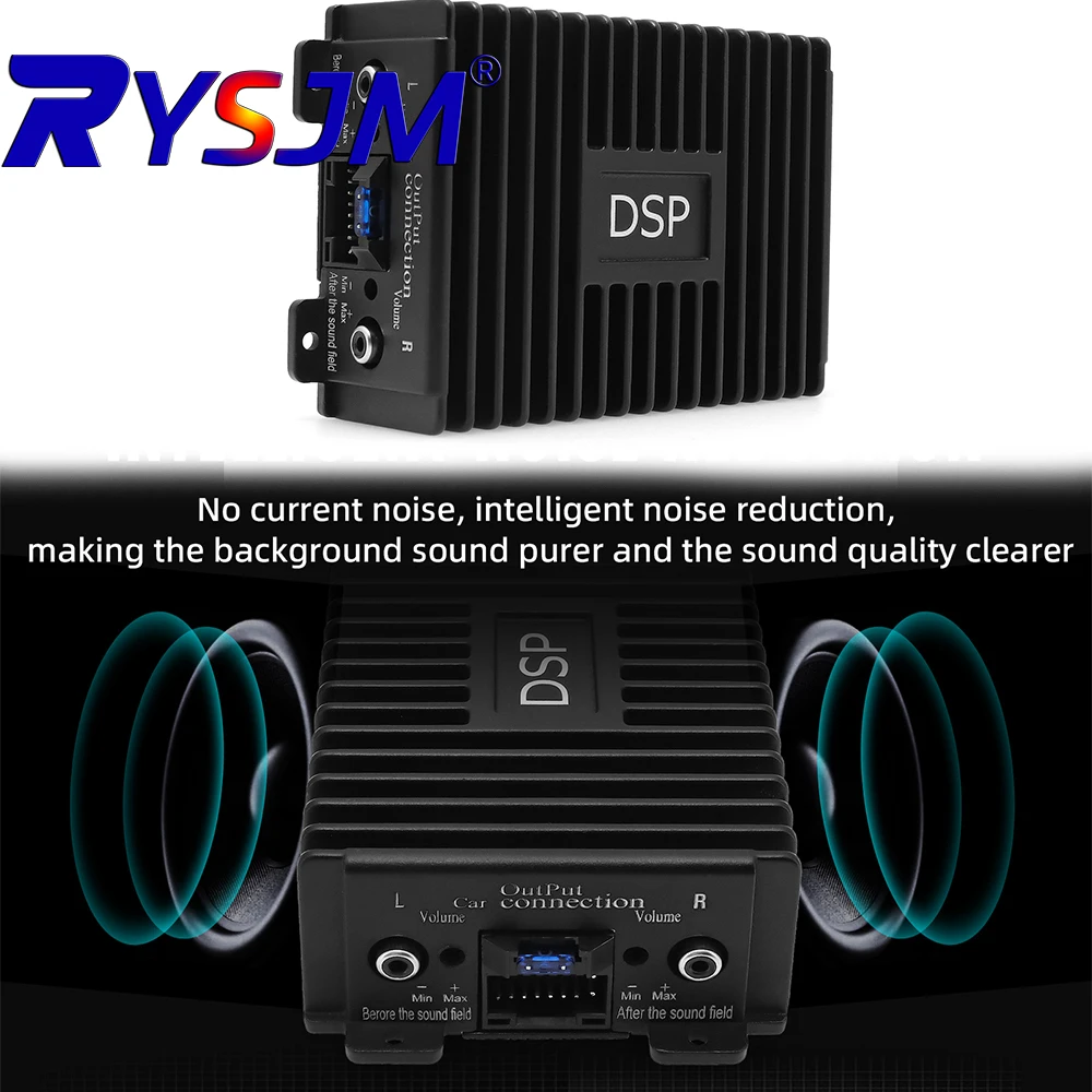 DSP Car Power Amplifier Audio Processor Car Radio Amplifier for Android Radio DSP Non Destructive Modification Speaker