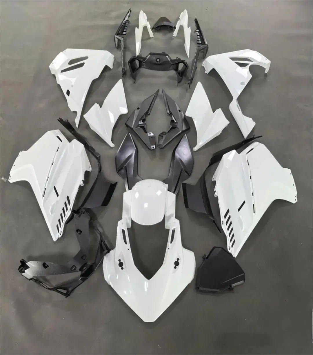 Unpainted Motorcycle Fairing Kit ABS  Plastic Injection Raw Blank Fairing Wholesale  All Brand Motorcycle Fairing Kit  Wholesale