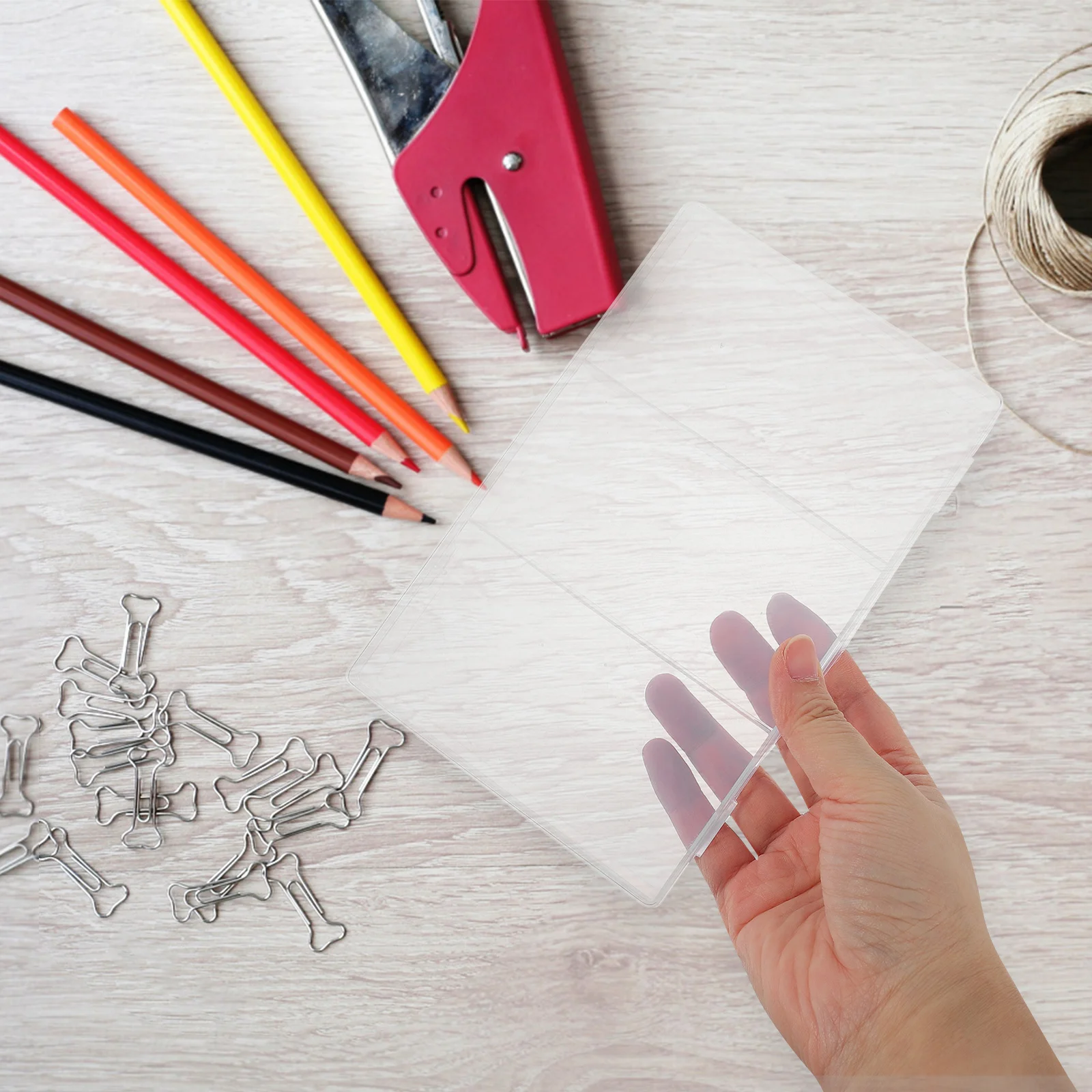 

24 Grids Paper Clips Storage Box Multi-Compartment Organizer For Office School Desk Small Parts Bead Holder Container