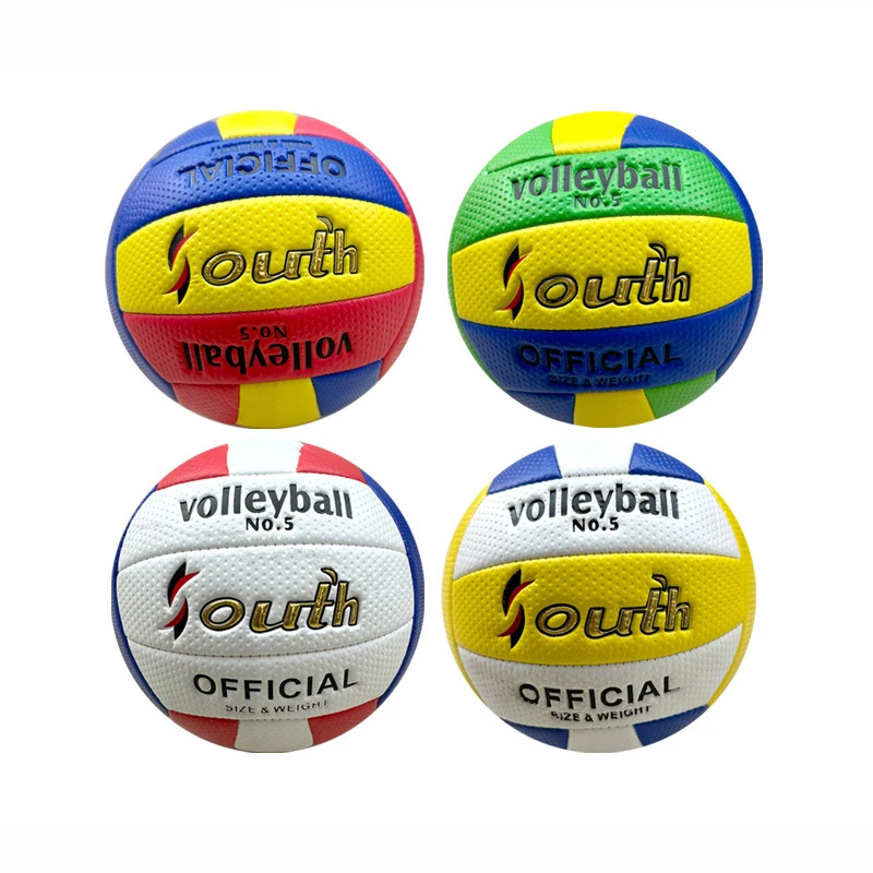 Official Size 5# PVC Leather Beach Volleyball Middle School Training Specialized Volleyball Adult Indoor Compitition Ball