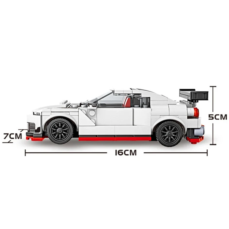 2023 New Speed Champions Koenigseggs Jesko Supercars Racing Sports Car Building Blocks Vehicle Figures Bricks Classic Model Toys