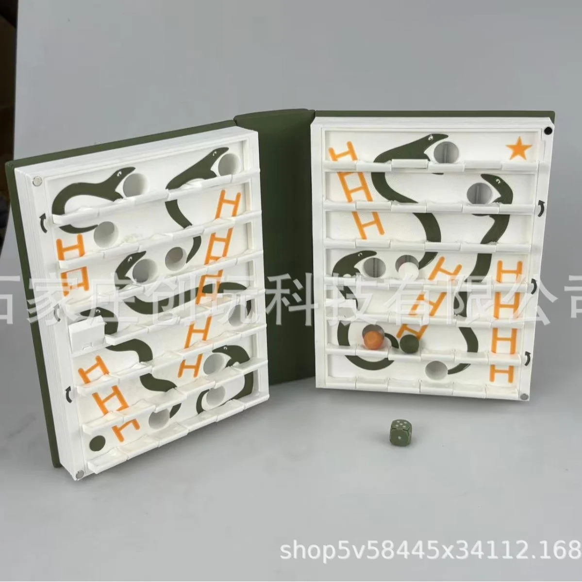 3D Printed Hangman Board Game Foldable Books Classic Tabletop Game For Family Interactive Party Kids Educational Toy Gift