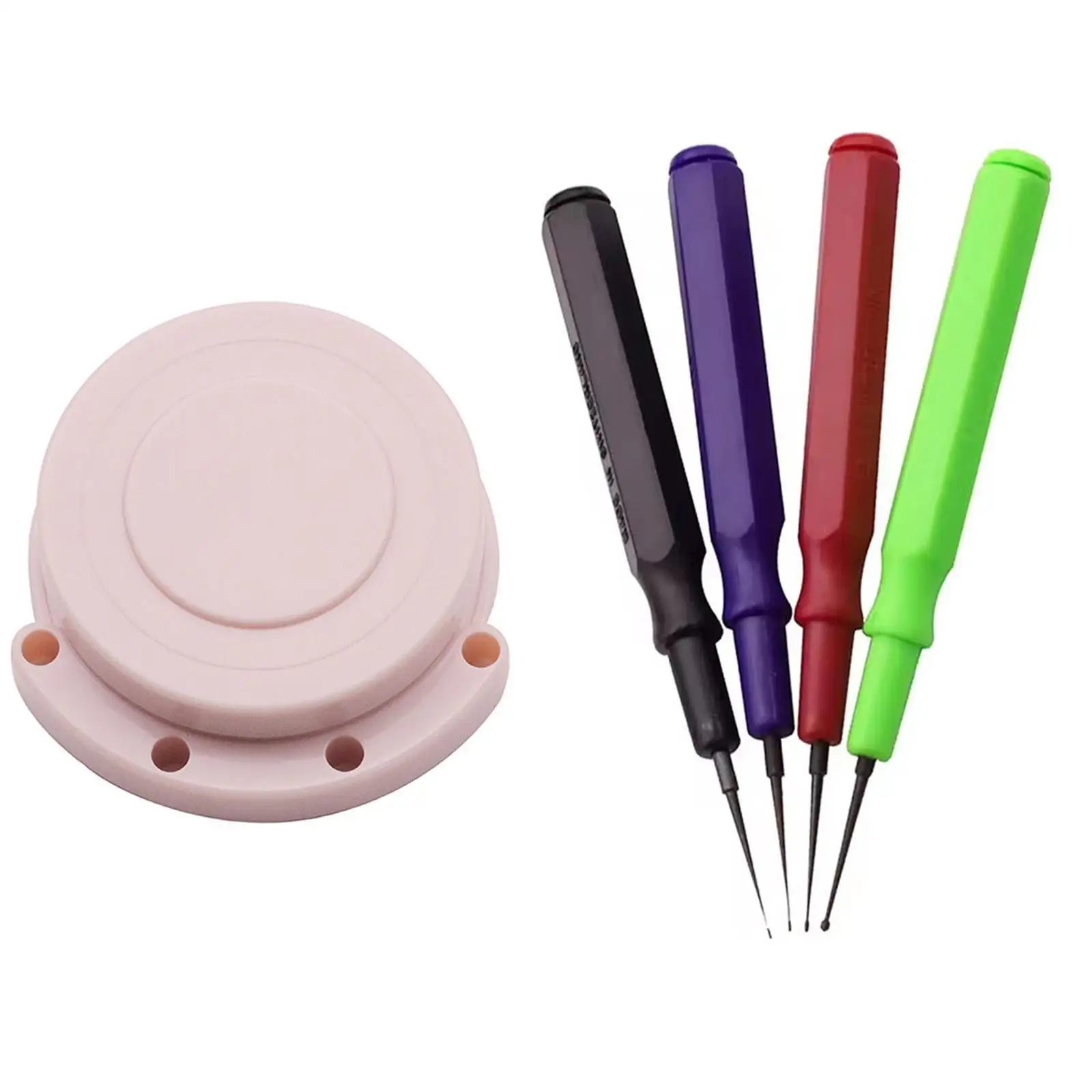 

Watch Oiler Kit Professional Supplies Repairing Maintenance Watchmaker Watch Lubricant Tools Oil Cup 4 Oil Pen Assortment Kit
