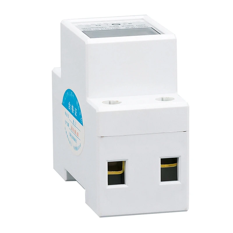 مقياس طاقة إعادة الدين مع إضاءة خلفية LCD ، شاشة رقمية ، مرحلة واحدة ، إلكتروني ، كيلوواط/ساعة ، 5-80 أمبير