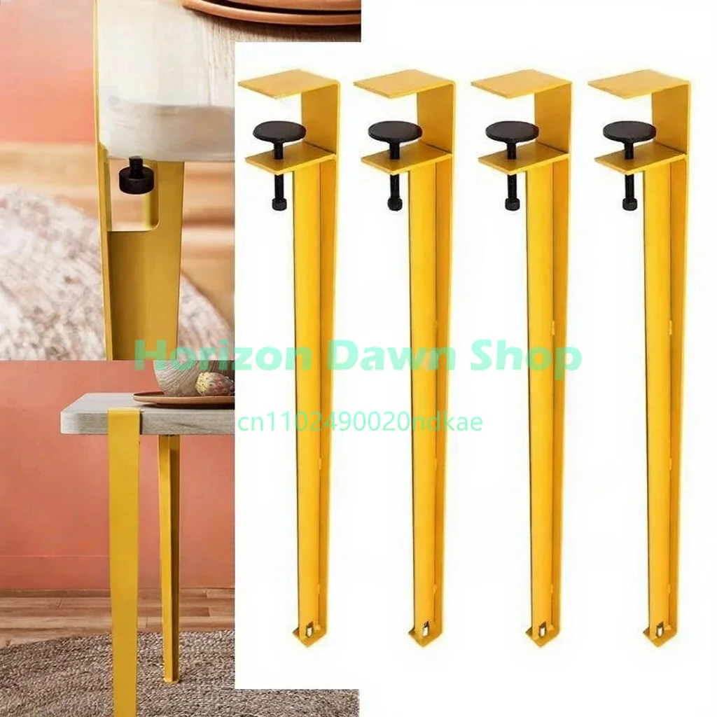 Removable table legs Metal table tripod Simple table bracket No punching support foot