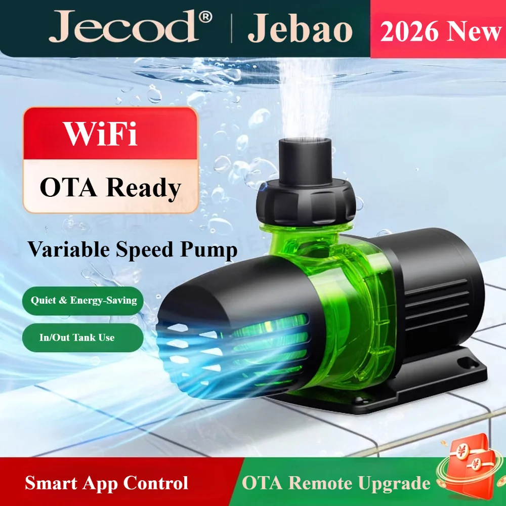 

Новый аквариумный волнообразующий насос Jebao Jecod Vario Wavemaker серии GDP 2026 года с Bluetooth и ручным управлением для коралловых рифов и аквариумов с рыбами