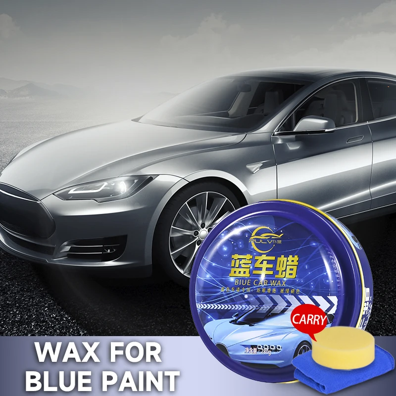 Blue Car Wax 280g BlueCarWax New CarCare Protection CoatingWax Deglossing Scratch Repair Genuine CarWax