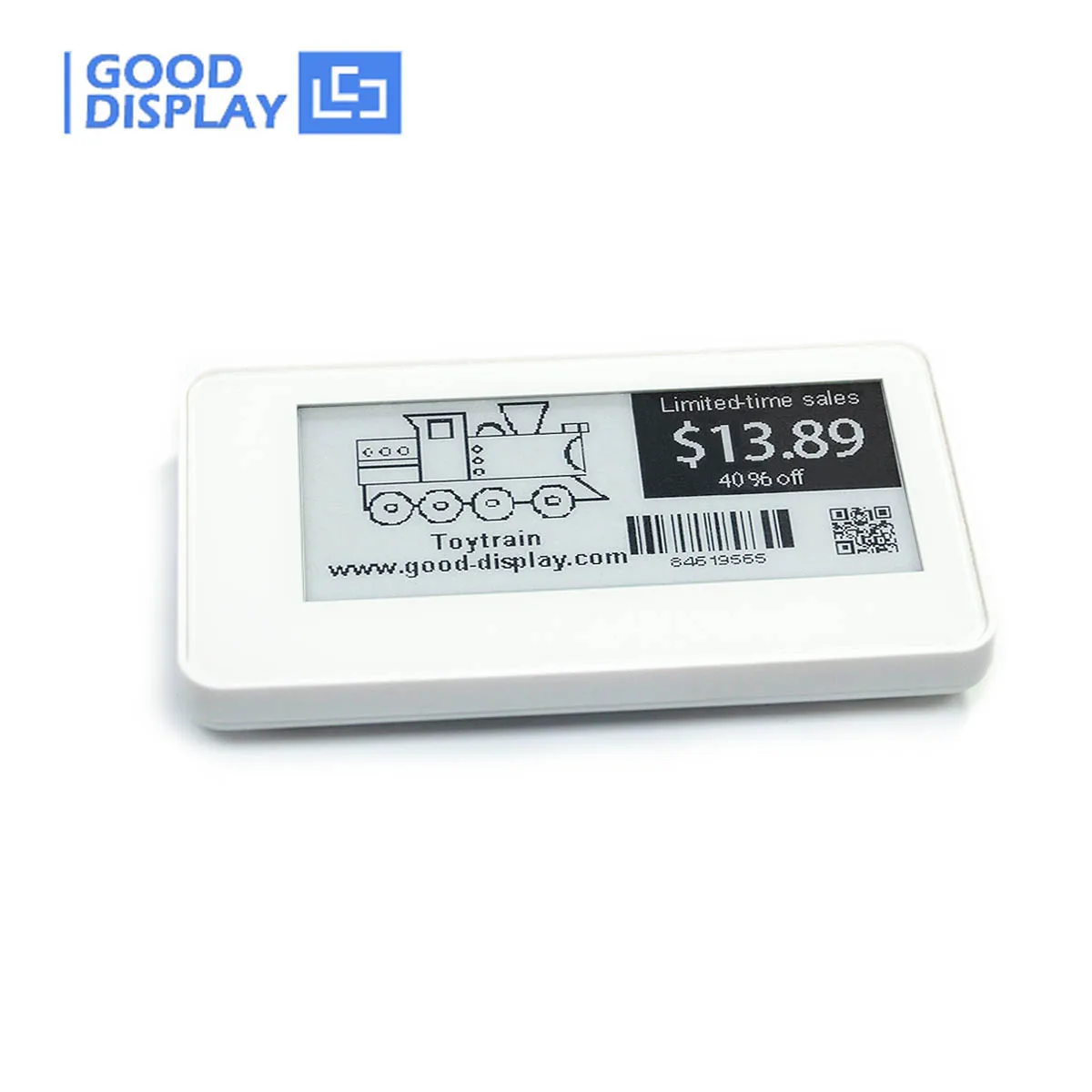 2,9-Zoll-Wireless-NFC-E-Paper-Display, ESL-Tag, NFC-betrieben, keine Batterie erforderlich, mehrfarbiges elektronisches Regaletikett mit E-Ink