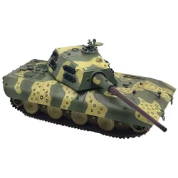1:72 Scale German E100 Heavy World Of Tanks Model Camo Paint Finished Product Militarized Combat Tracked Combat Vehicle 35119