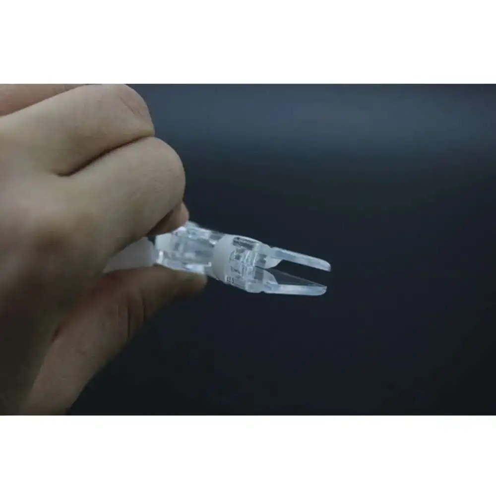 10pcs Pop Plastic Price Tag Sign Label Card Holders Paper Display Promotion Clips By Gear Rotatable Connected In Retail Store