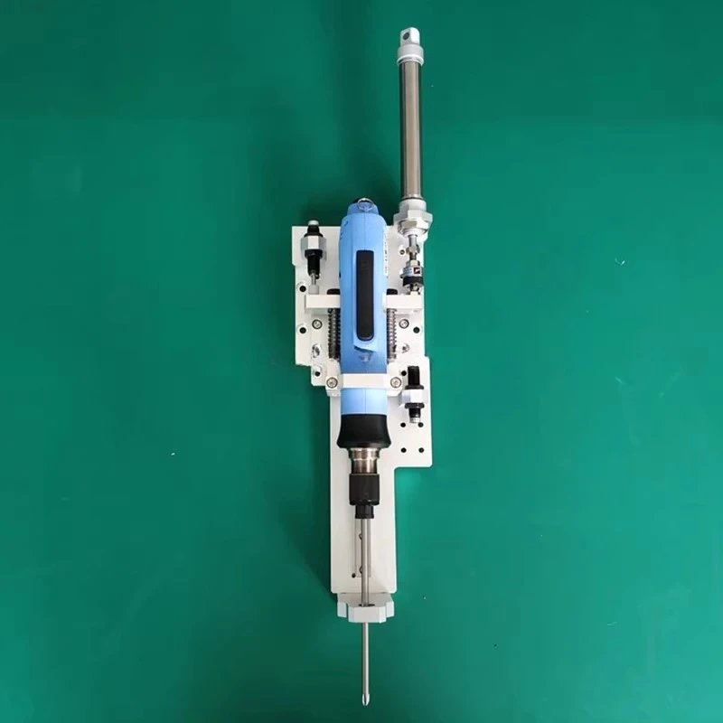 Electric batch pendant Automatic lock screw machine Special electric batch buffer fixture Suction type blow type module