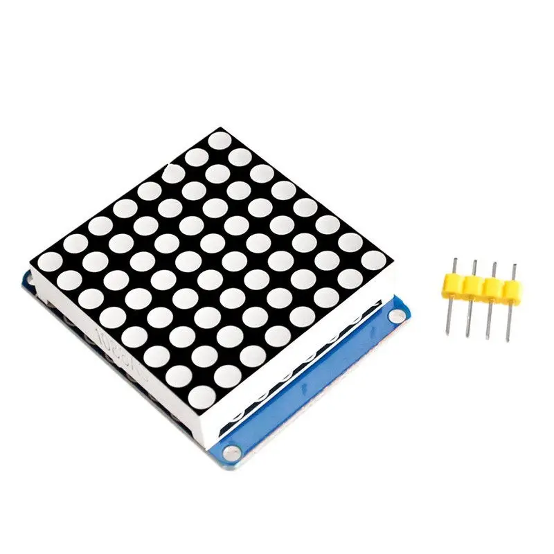 1.2 inch 8X8 8*8LED dot matrix screen module red with I2C interface and driver chip