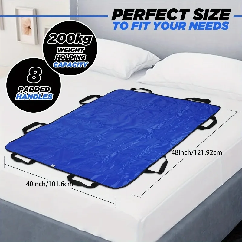 Upgraded Elderly Transfer Belt Breathable Durable for Bedridden Disabled Patient Mobility Assist