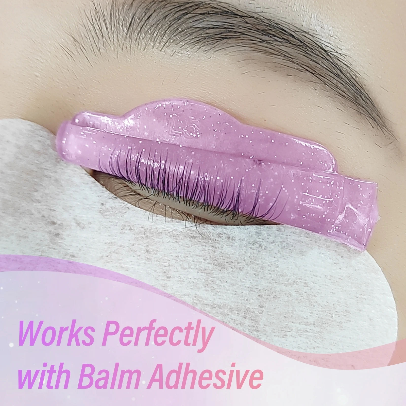 Libeauty 10g Lami Lash Lift Glue Balm Soild Glue Super Stickey Silicone Lash Lift Pads C Curl Adhesive Lash Lift Makeup Tools