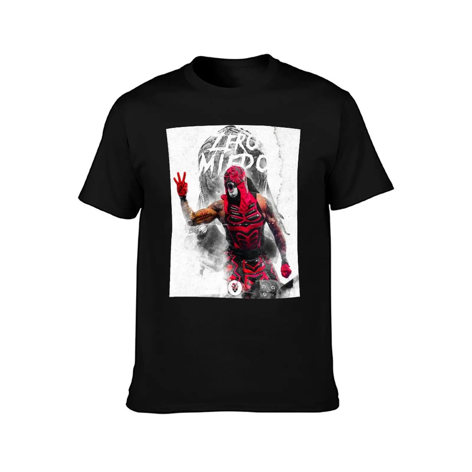 Pentagon jr. - Penta El Zero Miedo (AEW Wrestling Lucha Libre Artwork) T-Shirt Street Fashion Casual Tee Shirt