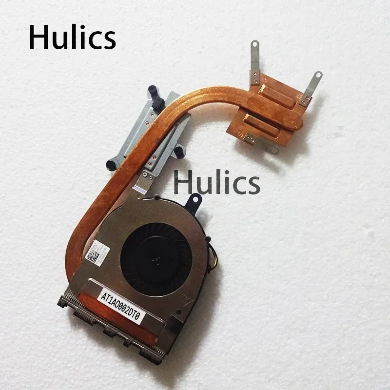 Hulics Used For Dell Inspiron 17 5758 15 5558 5458  3558 14 3458 CPU Heatsink And Fan CN-01GRYN 01GRYN 1GRYN AT1AO002DT0