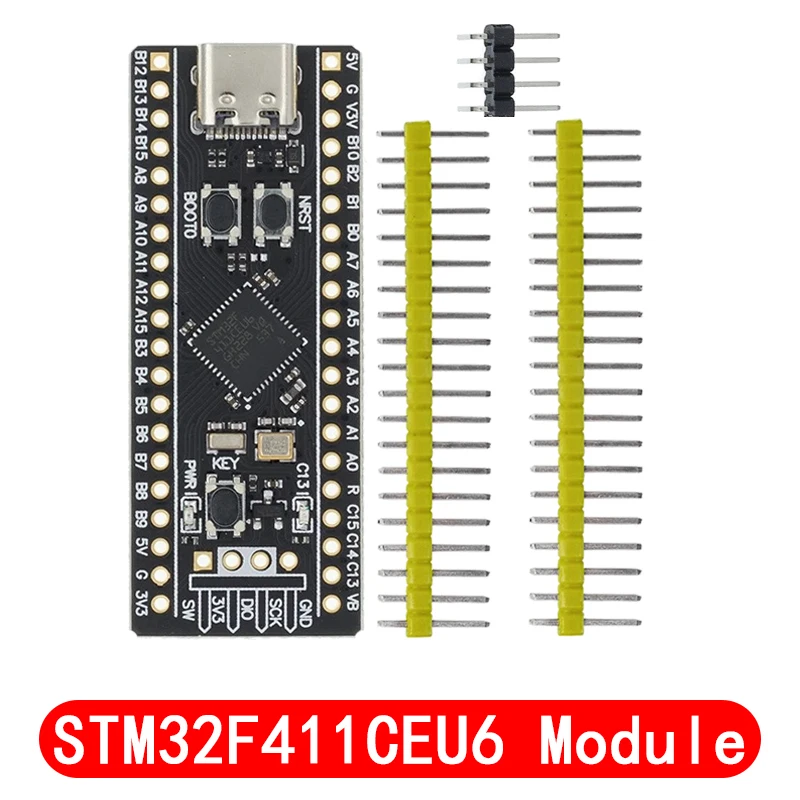 STM32F103C8T6 CH32F103C8T6 ARM STM32 Papan Pengembangan Sistem Minimum STM32F401 STM32F411 + ST-LINK V2 Unduh Programmer