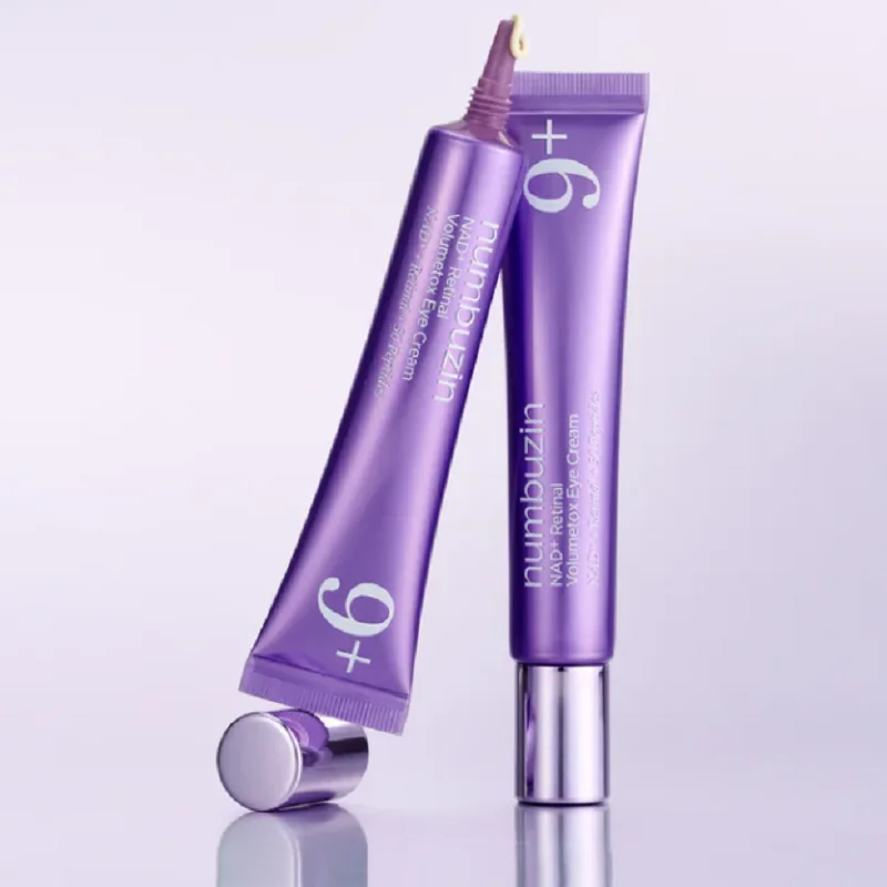 Conjunto de Cuidados com a Pele Numbuzin NO.9 NAD+ - Creme para Olhos Retinal Volumetox, Tônico Iluminador PDRN, Essência BIO Lifting-sil e Máscara Facial Completa